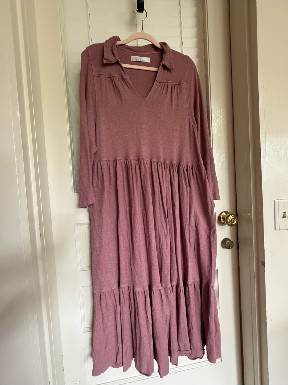 Free People Beach Moonlight Dress Long Sleeve Small